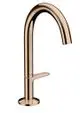 AXOR-HG-AXOR-One-Waschtischmischer-Select-170-mit-Push-Open-Ablaufgarnitur-Polished-Red-Gold-48020300 gallery number 1